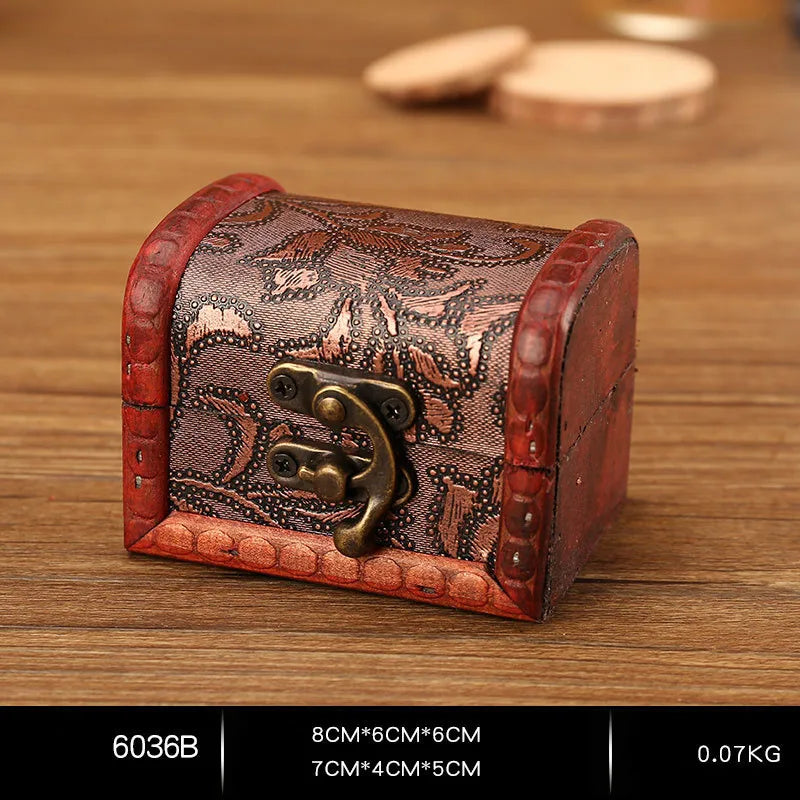 30 Wood Chinoiserie Casual Elegant Solid Color Storage Box