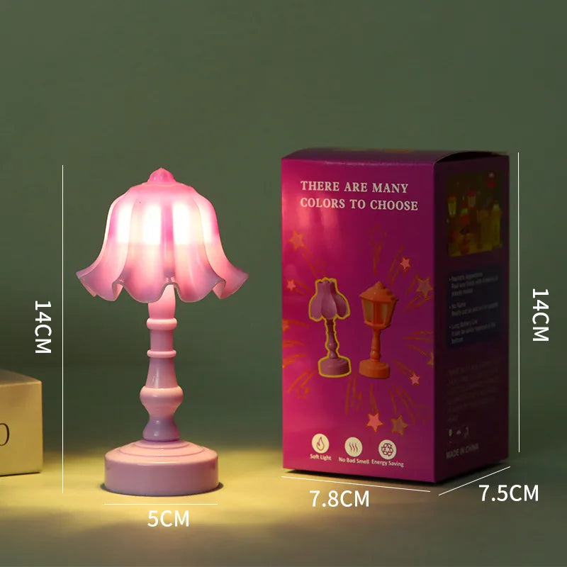 simple style solid color plastic indoor night lights