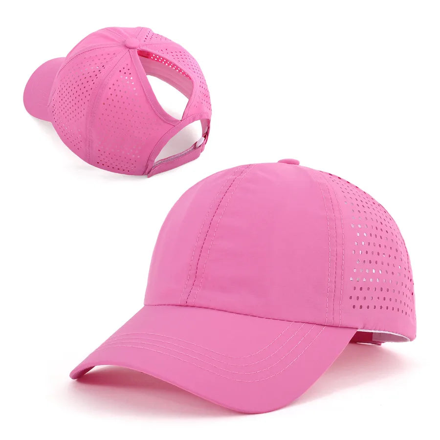 Unisex Retro Sport Style Commute Solid Color Curved Eaves Baseball Cap