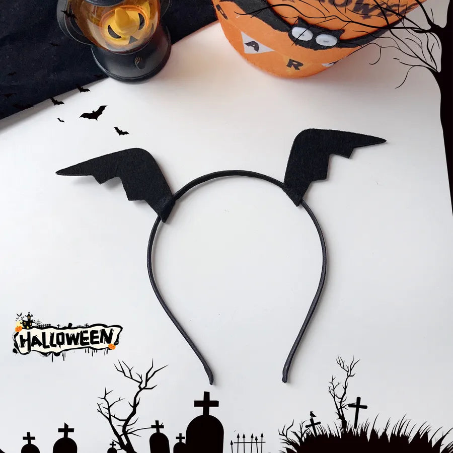 New Arrival Halloween Ornaments Creative Funny Pumpkin Ghost Bat Side Clip Top Clip Festival Atmosphere Hair Accessories