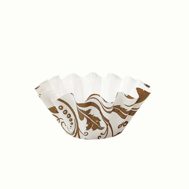 Simple Style Printing Coated paper Bakeware cake cups