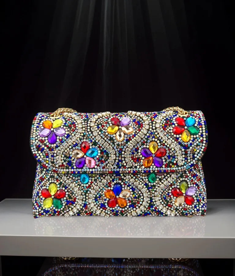 pu Geometric Square Evening Bags