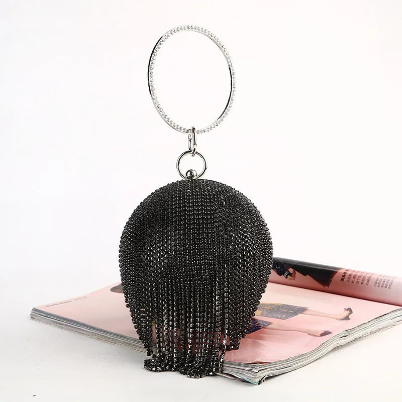 black gold silver pu leather solid color evening bags
