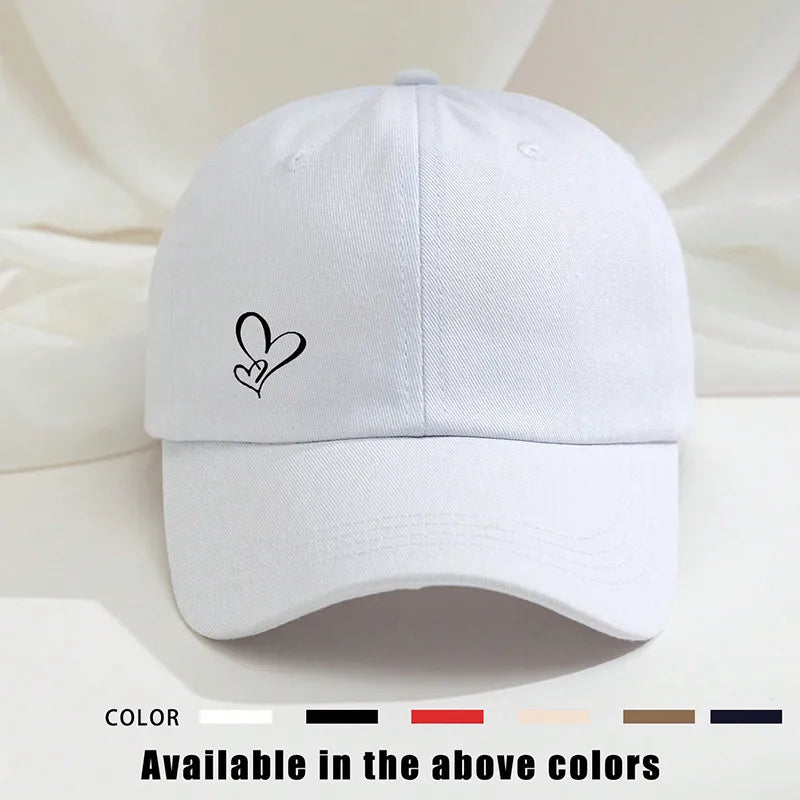Unisex Vacation Classic Style Solid Color Curved Eaves Baseball Cap