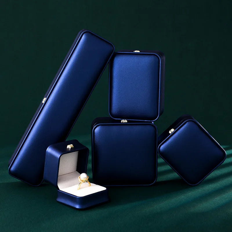 Spot Crown buckle jewelry box high-grade jewelry storage box wholesale jewelry box ring necklace box bracelet box