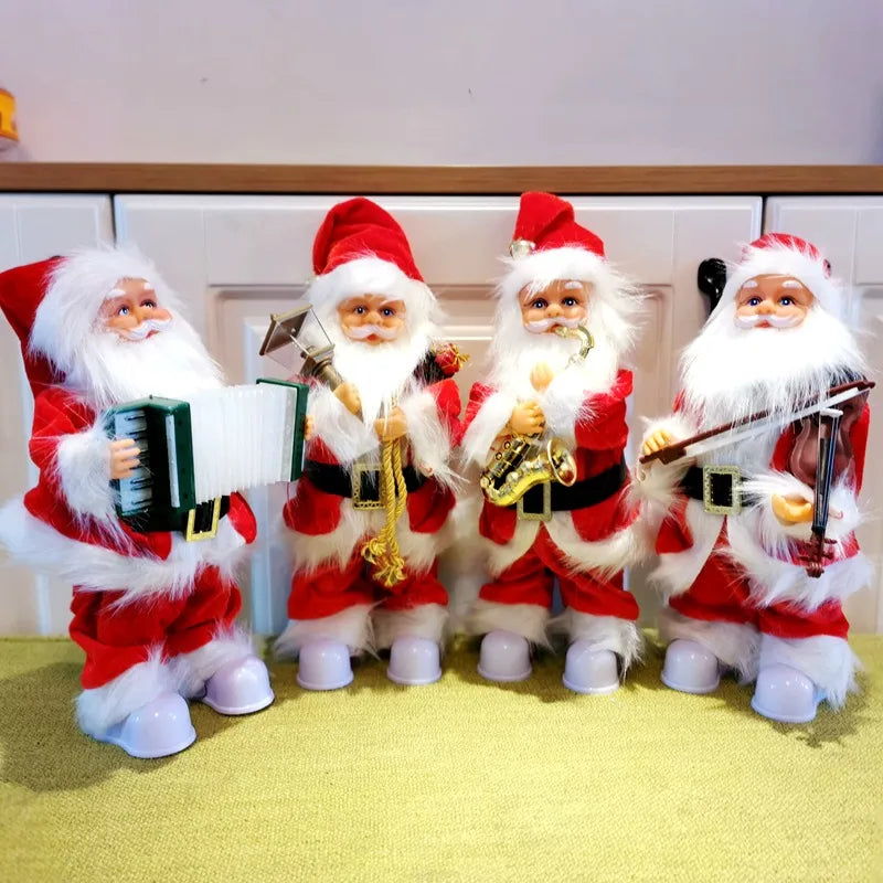 Christmas Casual Santa Claus Party Ornaments Decorations Table Decoration