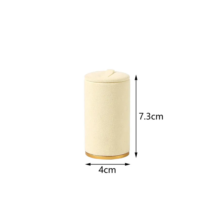 Creative combination jewelry rack metal White Suede jewelry rack ring necklace bracelet pendant shooting props