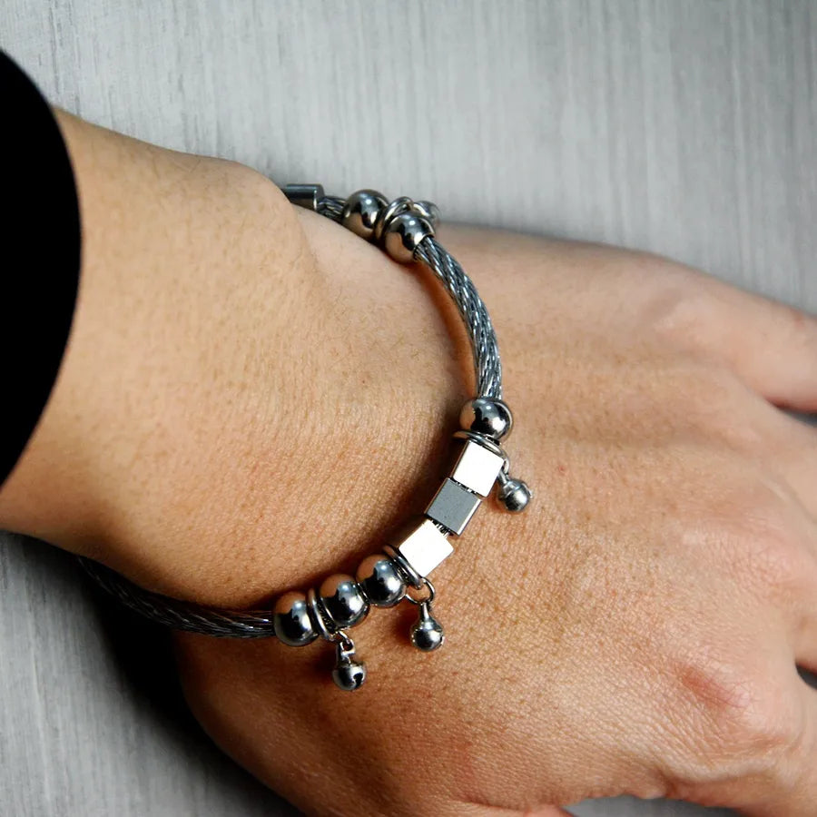 Retro Classic Style Cross Elephant Snowflake 304 Stainless Steel Men's Bangle Men Cuff & Bangle