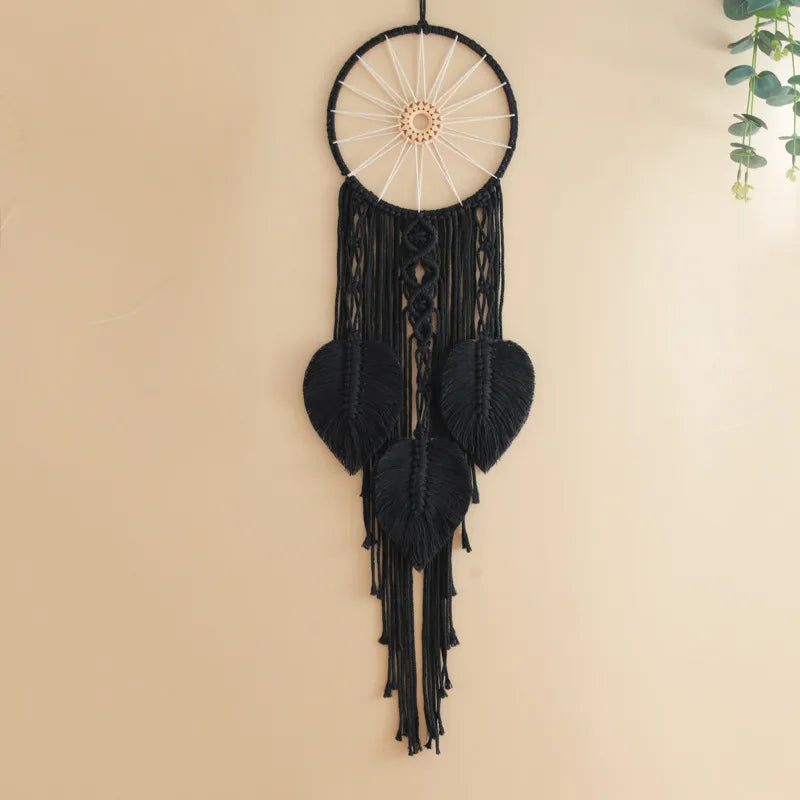 Ethnic Style Dreamcatcher Wood cotton rope Iron Tapestry Wall Art