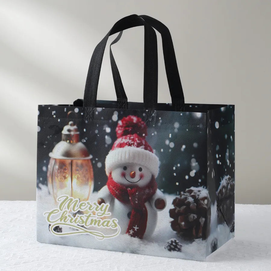 Christmas Cartoon Style Cartoon Daily Party Gift Wrapping Supplies