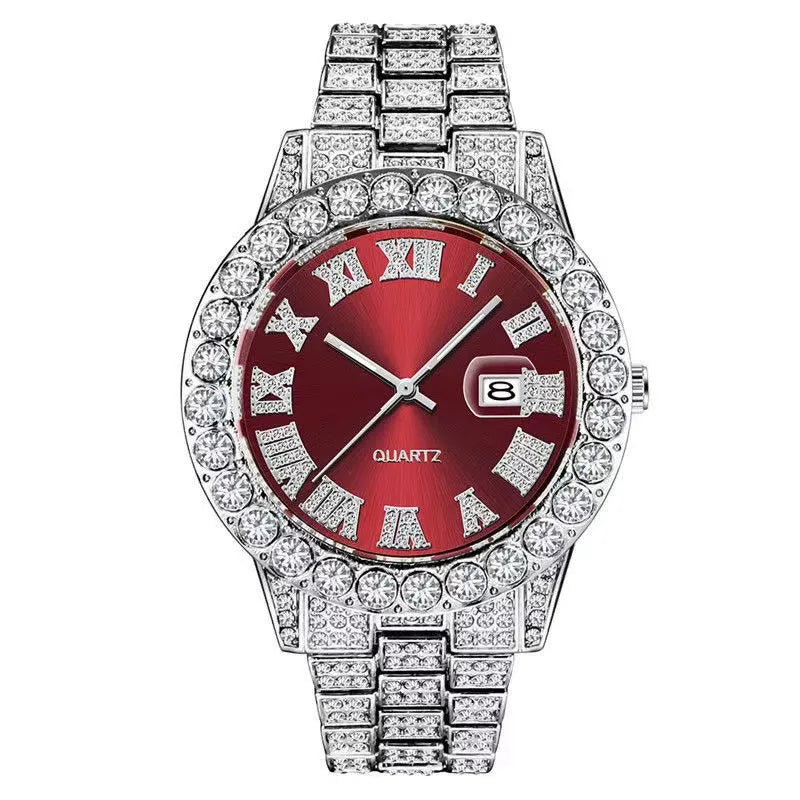 retro geometric quartz men's watches