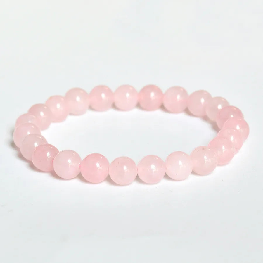 Elegant Geometric Solid Color natural stone Bracelets In Bulk
