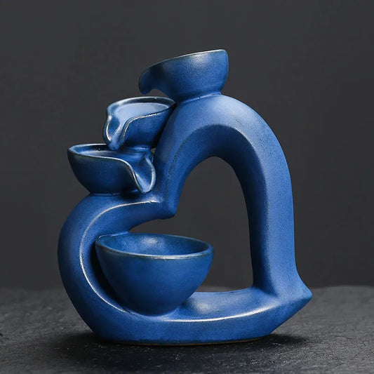 Valentine'S Day Casual Elegant Lady Heart Shape ceramics Ornaments candlestick Artificial Decorations