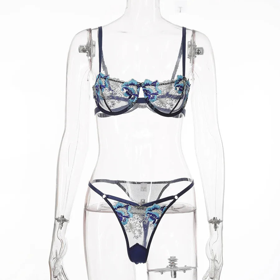 fashion contrast color popular new lace sexy lingerie suit boutique suit