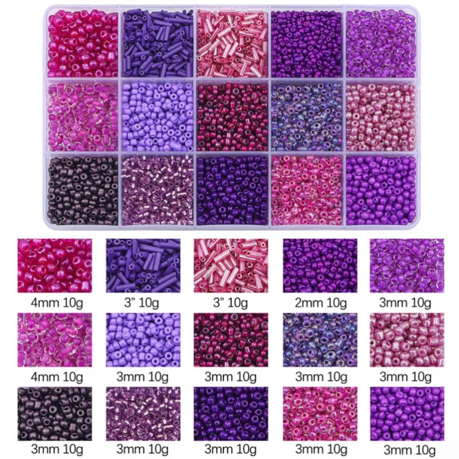Bead Sequins Imitation Pearl Material Package Handmade Diy Beaded Bracelet Accessories Ornament Accessories Amazon Hot