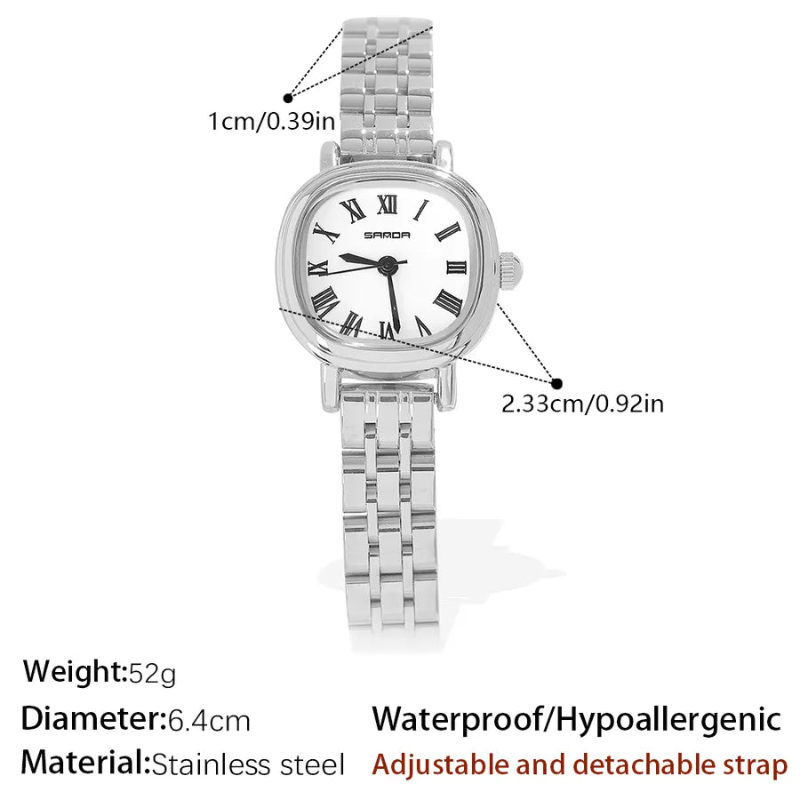 Elegant Vintage Style Simple Style Round Electronic Watch Women's Watches