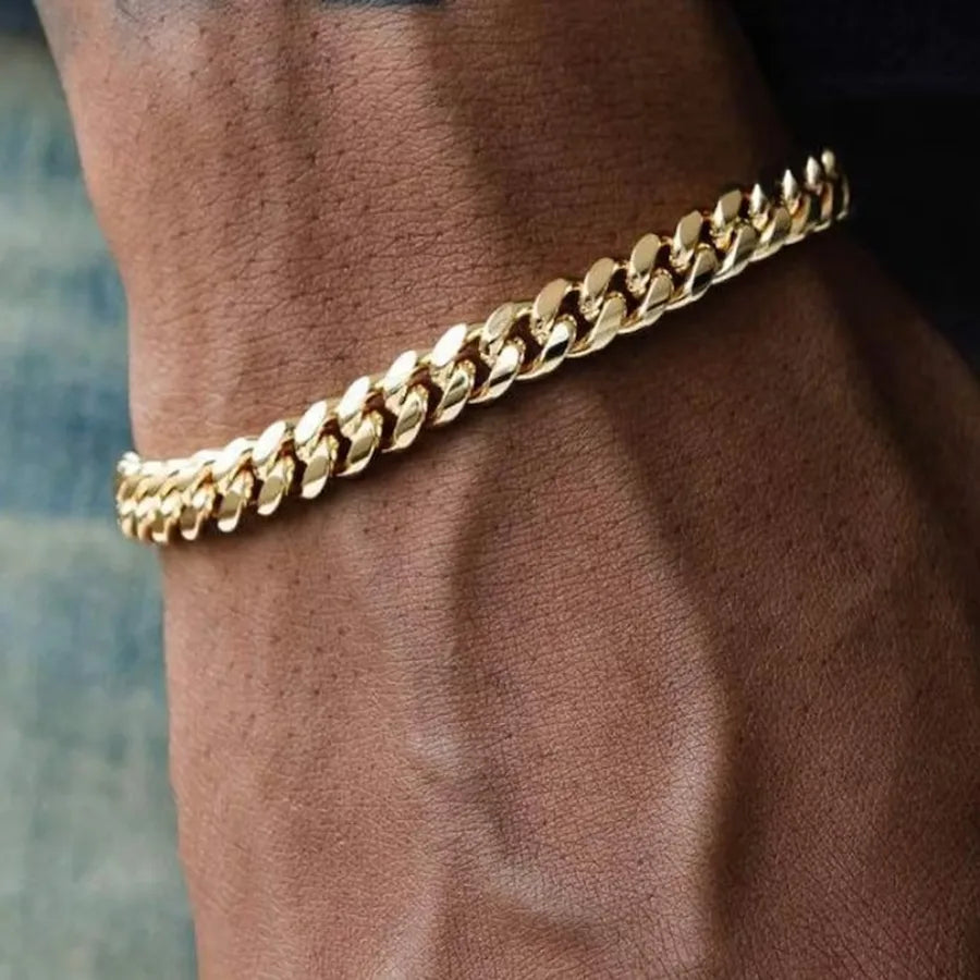 Simple Style Classic Style Solid Color Men'S Bracelets