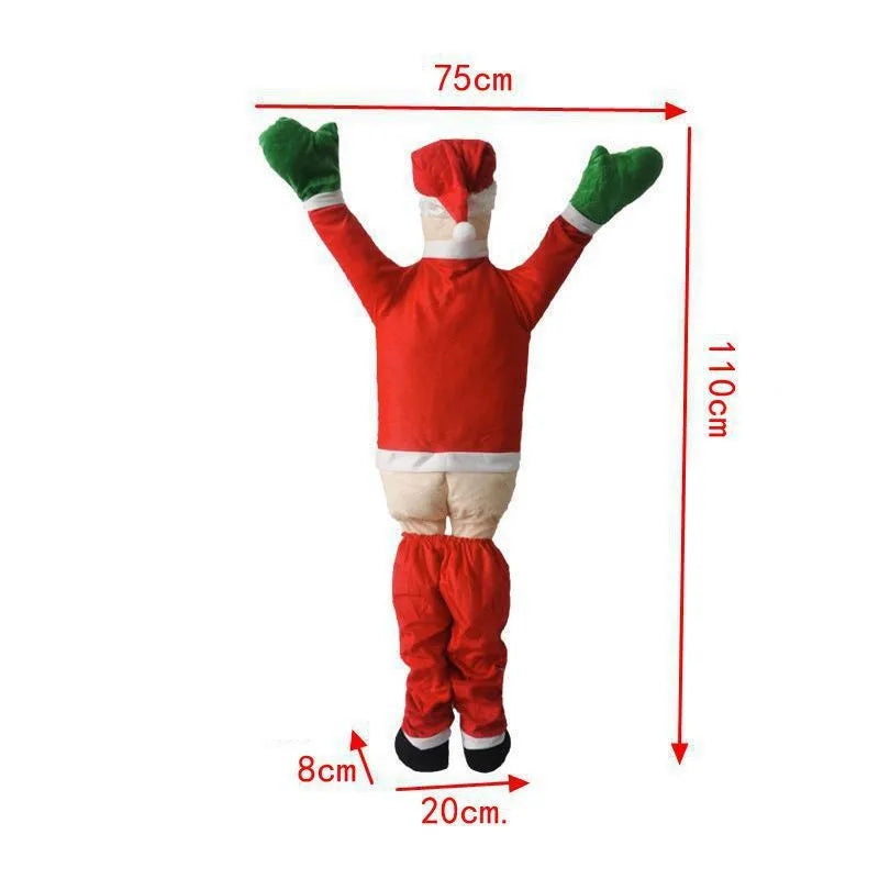 Christmas Casual Santa Claus Party Decorative Props Decorations Hanging Ornaments