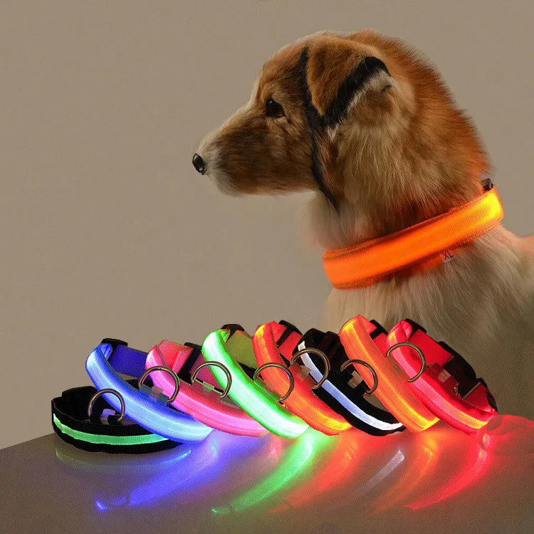 casual polyester solid color pet collar
