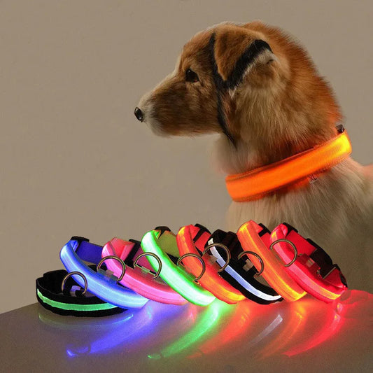 casual polyester solid color pet collar