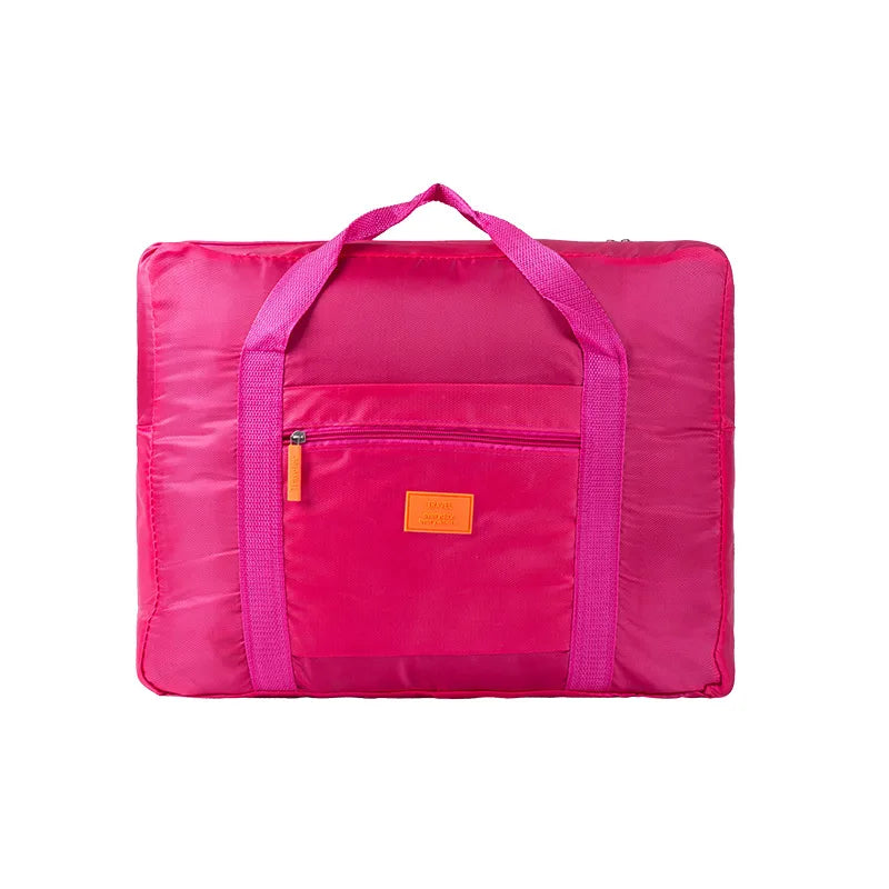 Factory direct New folding travel luggage trolley bag large capacity storage bag clothing shoes finishing bag