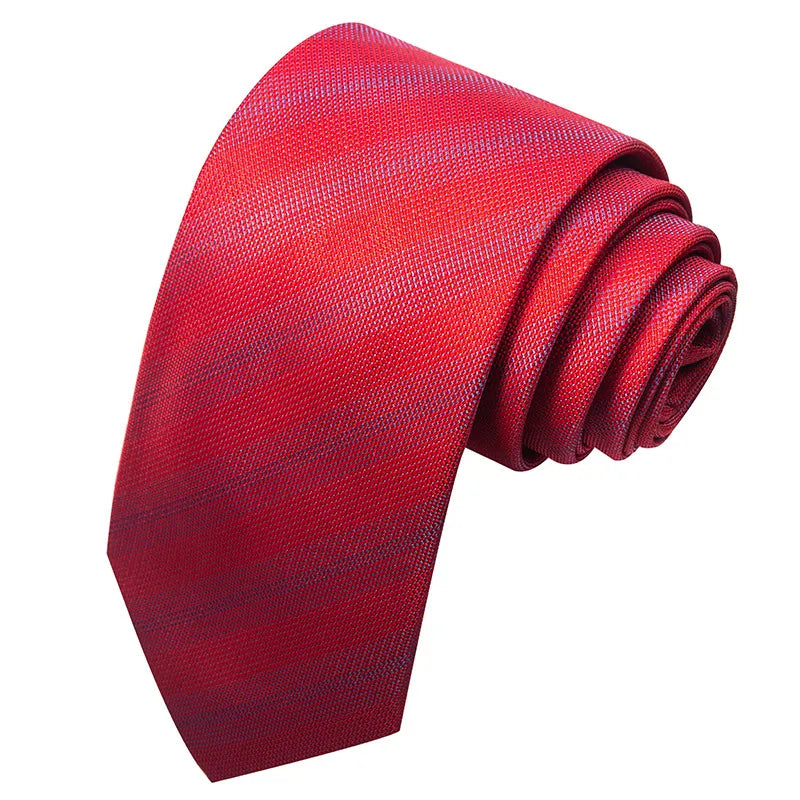 business formal solid color cashew nuts flower polyester yarn men's tie