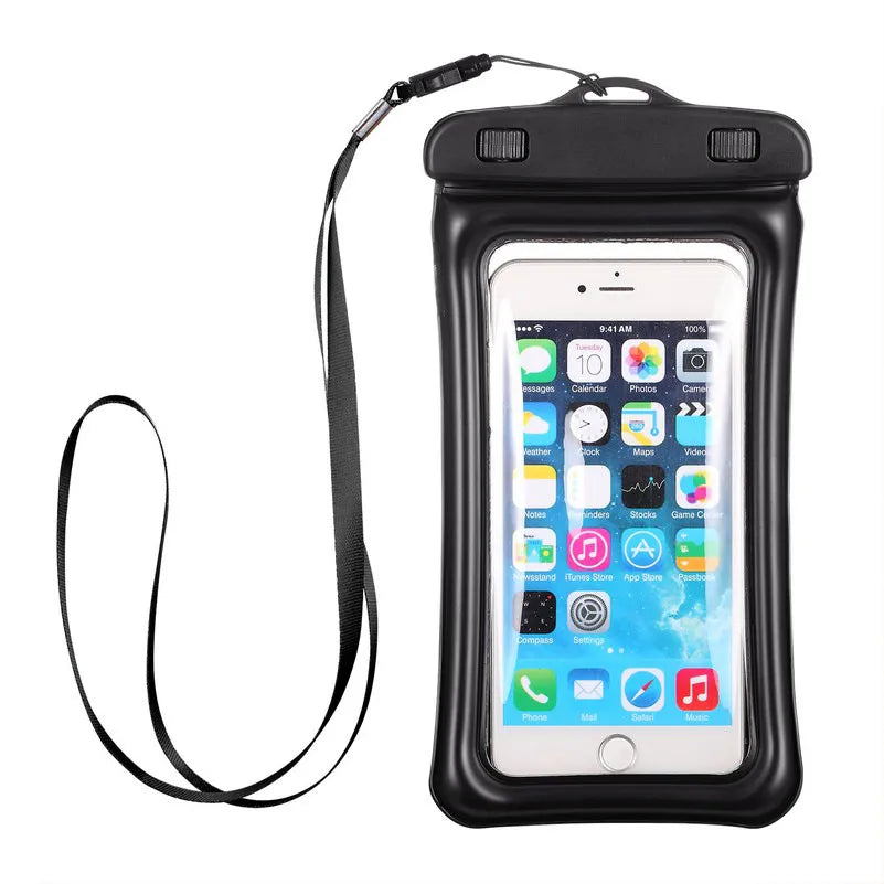 Casual Solid Color PVC Waterproof Bag Swimming Accessories