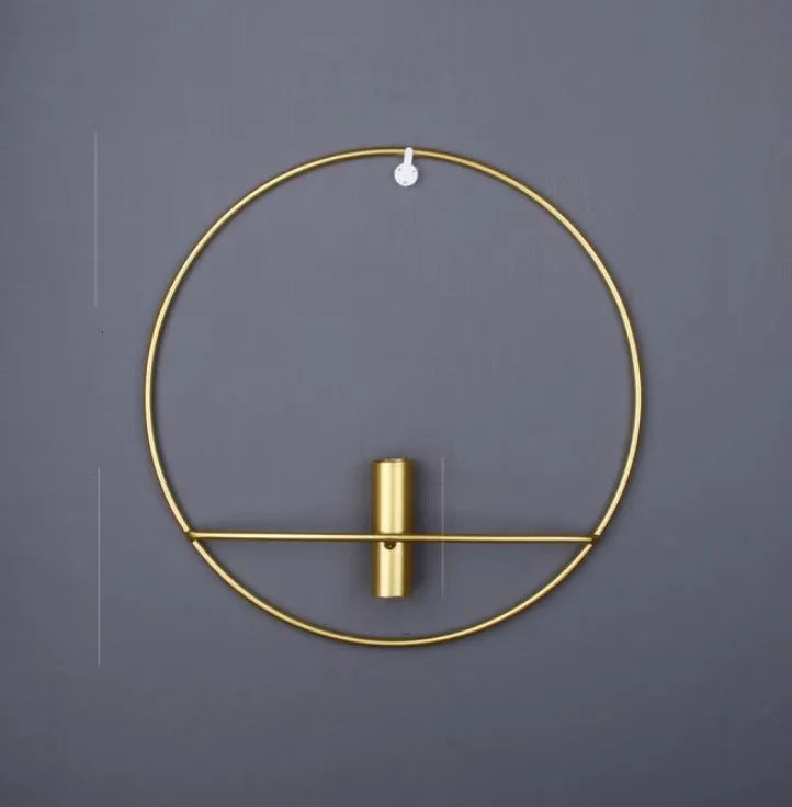 Simple Style Solid Color Iron Wall Art