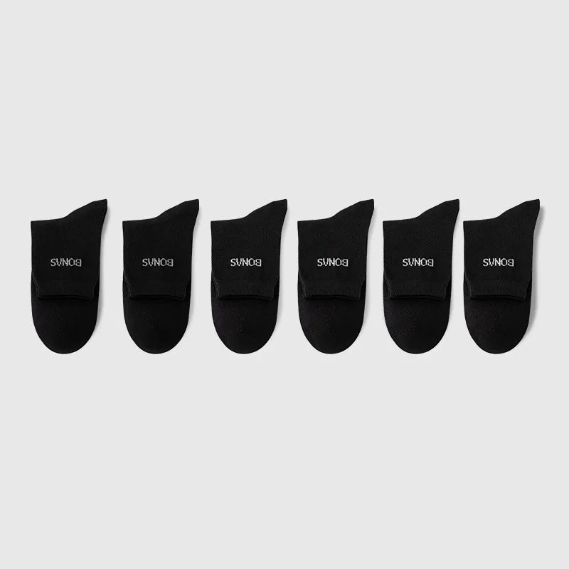 Bona Ness socks men's socks autumn cotton antibacterial men's socks stocking deodorant sweat-absorbent socks wholesale cotton