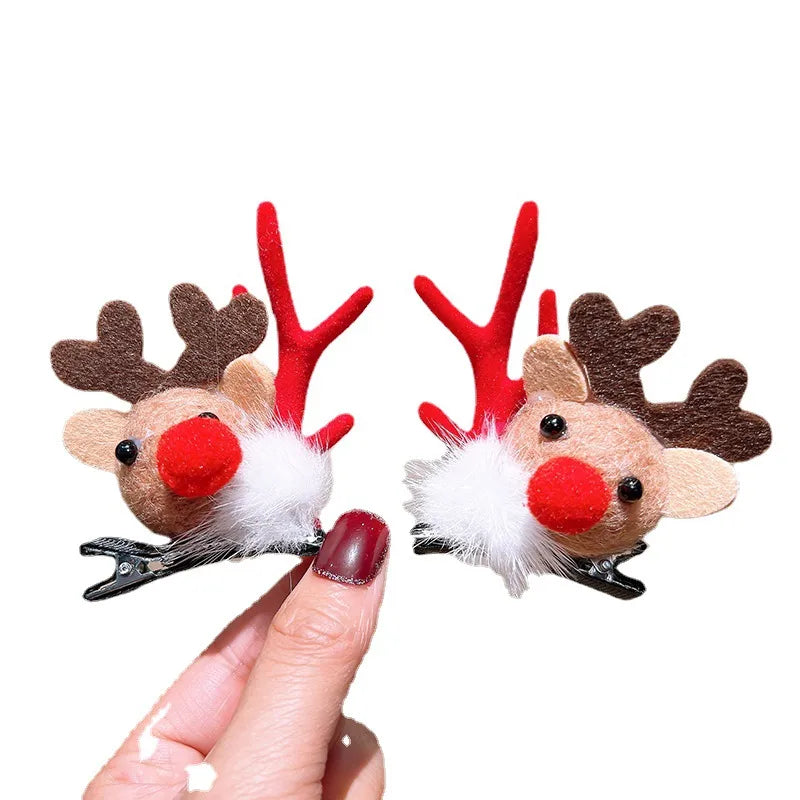 Christmas Fashion Women'S Antlers Hair Clip