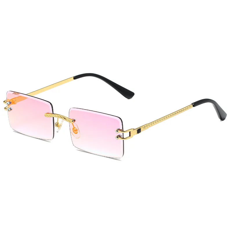 Vacation Simple Style Color Block Pc Square Full Frame Women's Sunglasses