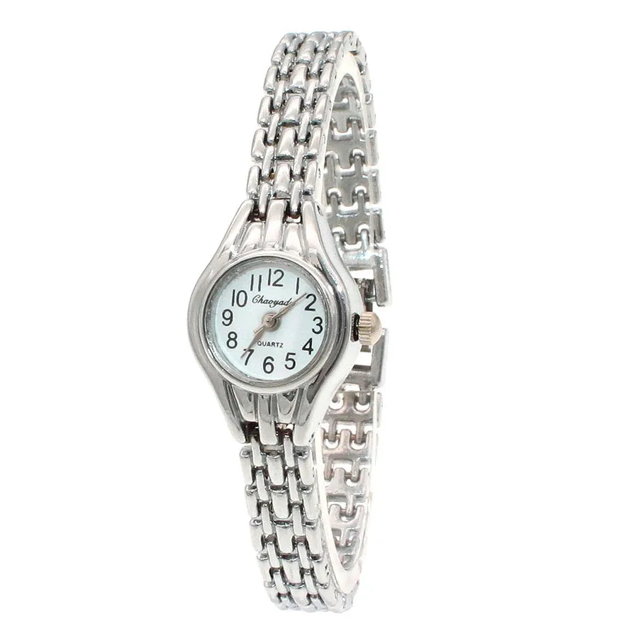 Casual Round Buckle Quartz Watch Women's Watches