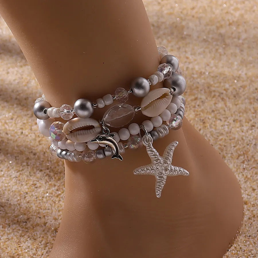 Wholesale Jewelry Hawaiian Animal Plastic Zinc alloy Anklet
