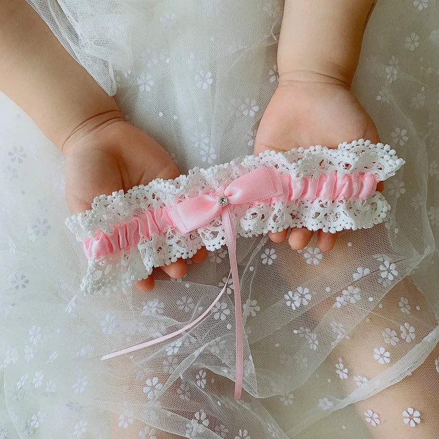 Sexy Solid Color Holiday Party Garter