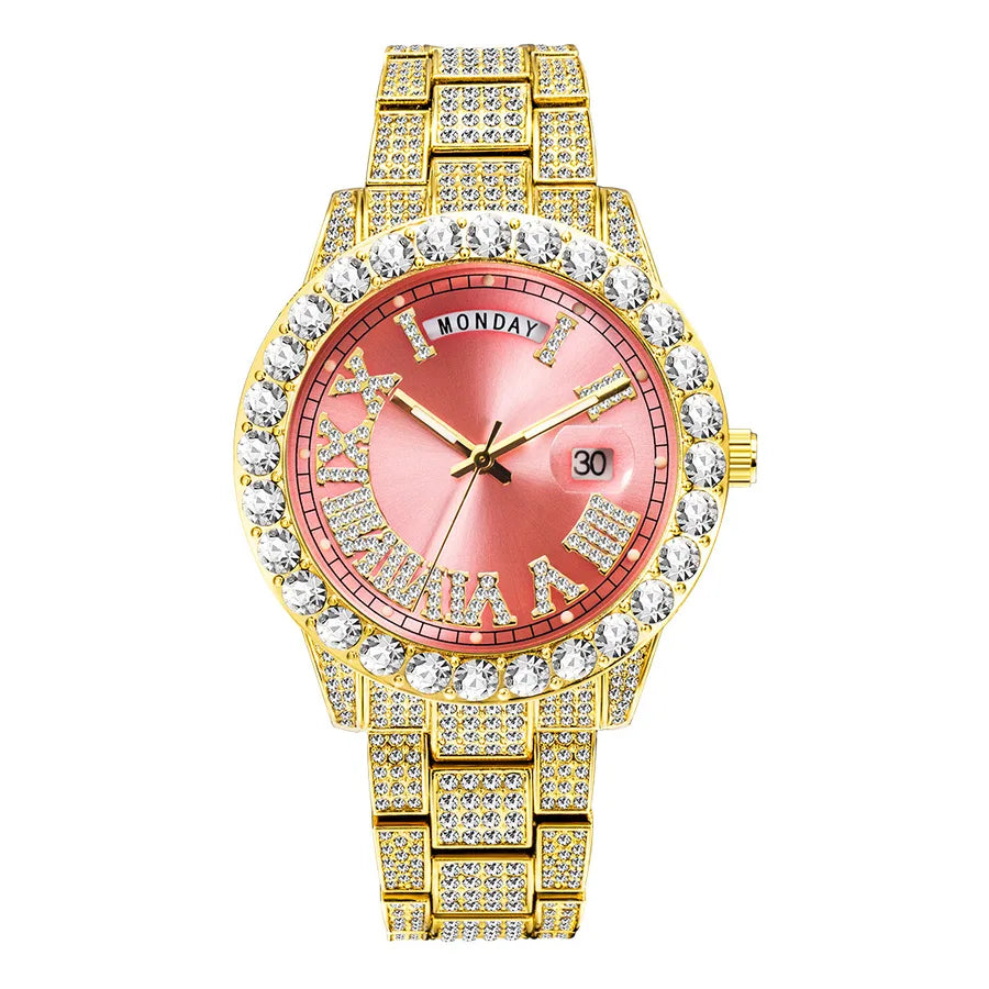 Business Geometric Butterfly Double Snap Quartz Men's Watches