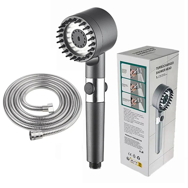 Wearing spray pressurized shower nozzle shower head suit wholesale household handheld shower head bathroom bracket wholesale