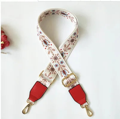 new flower shoulder accessories adjustable shoulder messenger women's bag strap
