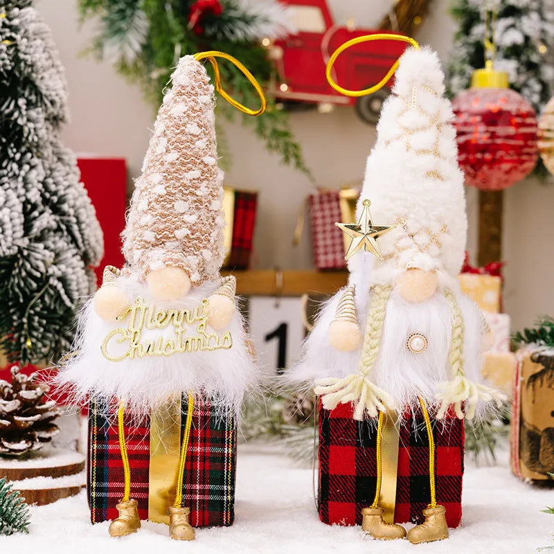 Christmas Cute Classic Style Santa Claus Letter Polyester Daily