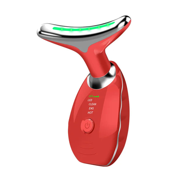 color block neck care massage instrument simple style commute personal care
