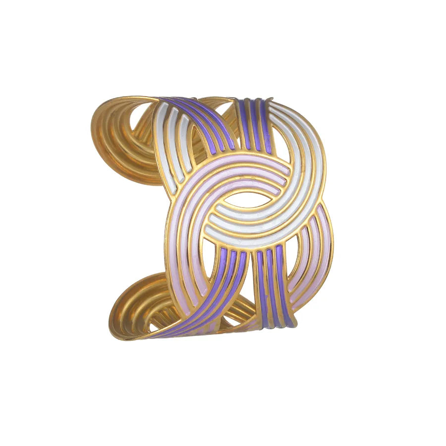 Classical Exaggerated Artistic Geometric 304 Stainless Steel Bangle In Bulk