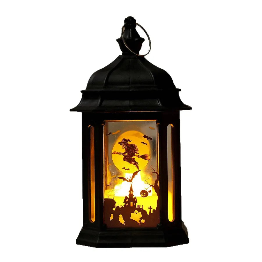 Halloween Decoration Lantern Atmosphere Decoration Props Plastic Classical Simplicity Style Holiday Theme Ornaments Accessories