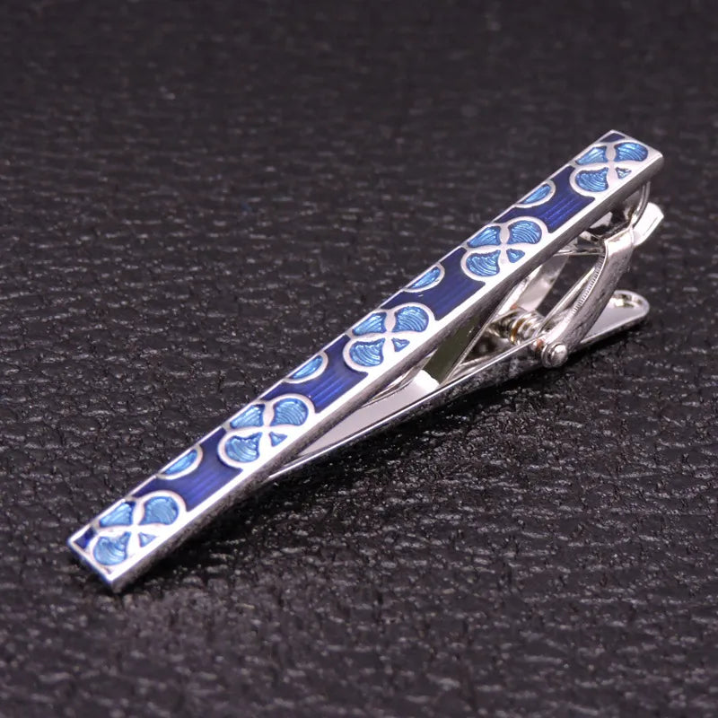 business geometric copper unisex lavalier