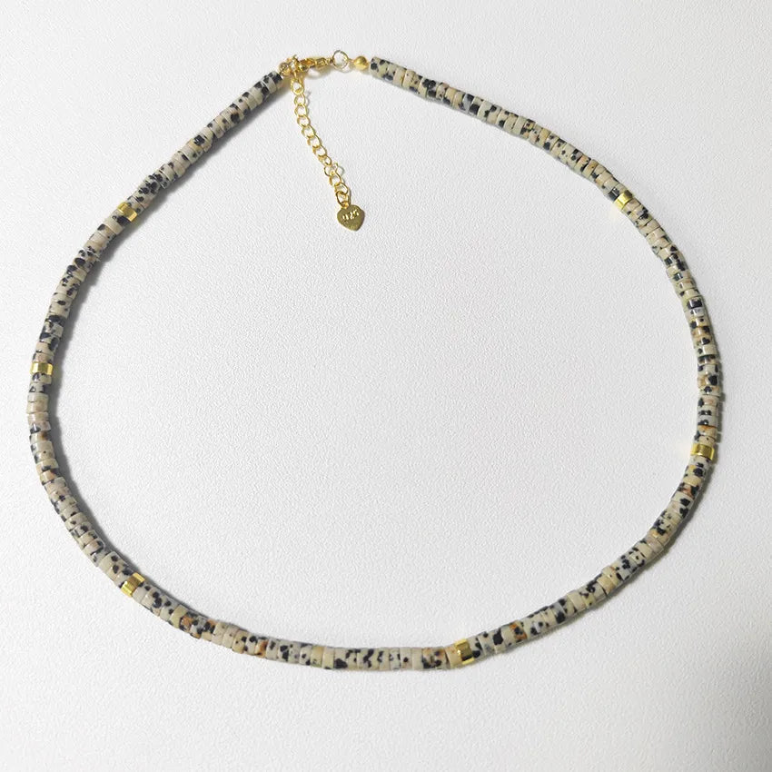 Simple Style Classic Style Round natural stone Necklace In Bulk