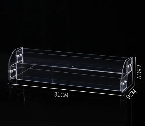 simple style trapezoid plastic metal jewelry display