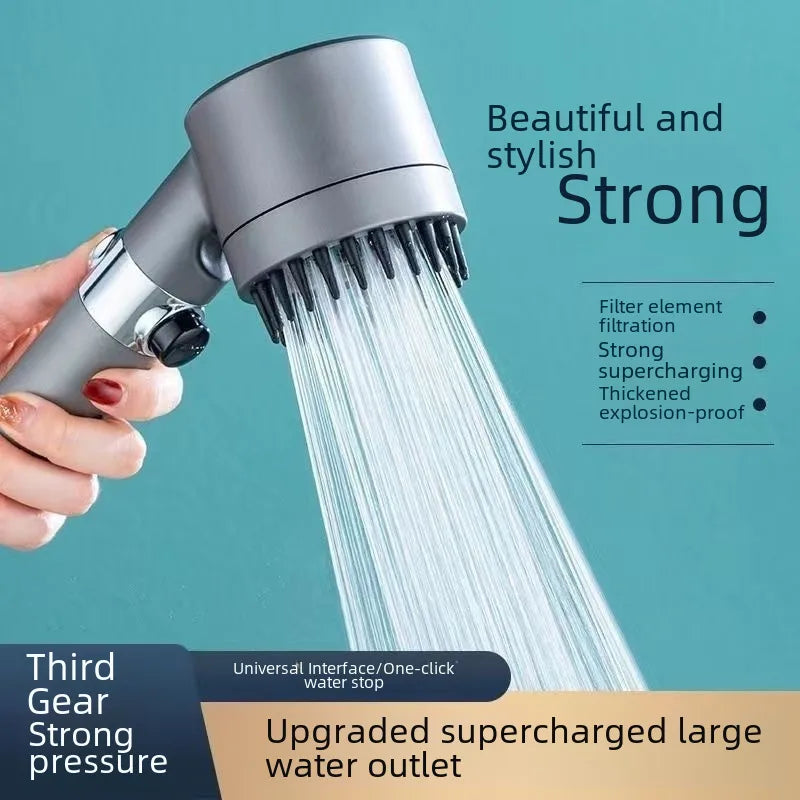 Wearing spray pressurized shower nozzle shower head suit wholesale household handheld shower head bathroom bracket wholesale