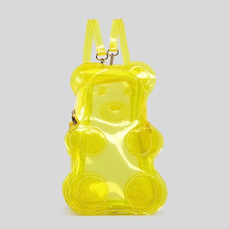 Cartoon Bear Casual Jelly Bag