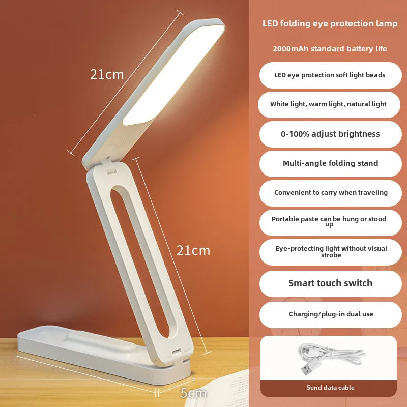 Eye-protection Reading Lamp For Study Led Desk Lamp Modern Simple Style Adjustable Brightness Touch Control