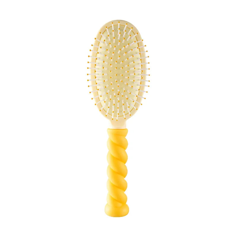 Simple Style Solid Color PP Nylon Hair Comb