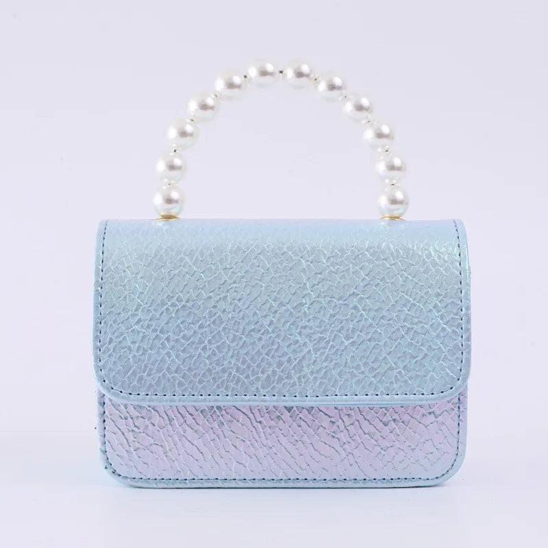 Spring and Summer Explosions Handbag Small Fragrant Princess Bag Children Pearl Small Bag Mini Decorative Bag Wholesale