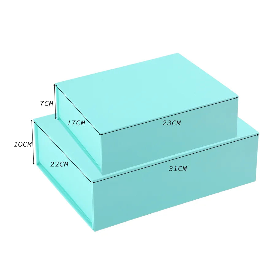 Foldable Magnetic Gift Box Hard Gift Packaging Birthday Souvenir One-piece Design Elegant White Card Paper Simple Style